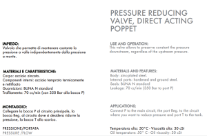 Zawór redukujący ciśnienie VRP 3/8" BSPP, Rozmiar gwintu: