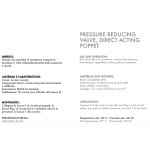 Zawór redukujący ciśnienie VRP 3/8" BSPP, Rozmiar gwintu: