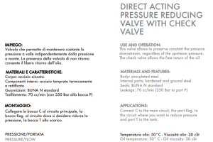 Zawór redukujący ciśnienie VRPRL 3/8" BSPP, Rozmiar gwint