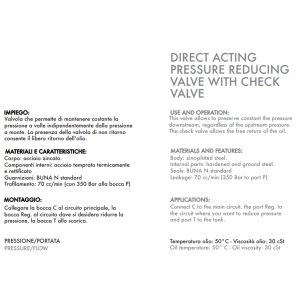 Zawór redukujący ciśnienie VRPRL 3/8" BSPP, Rozmiar gwint