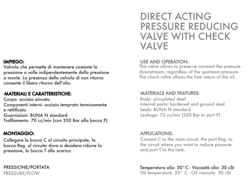 Zawór redukujący ciśnienie VRPRL 3/8" BSPP, Rozmiar gwint