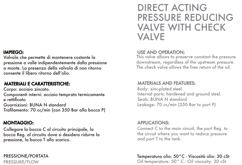 Zawór redukujący ciśnienie VRPRL 3/8" BSPP, Rozmiar gwint