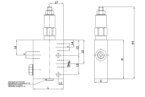 Zawór redukujący ciśnienie VRPRL 3/8" BSPP, Rozmiar gwint