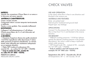 Zawór zwrotny zabezpieczający VU 1/8" BSPP, Rozmiar gwintu