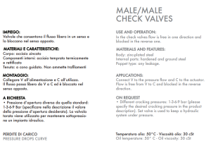 Męski zawór zwrotno-zabezpieczający VU MM 1/4" BSPP, Rozm