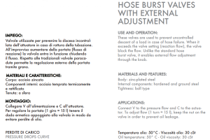 Zawór bezpieczeństwa VUBR 3/8" BSPP, Rozmiar gwintu: 3/8" 