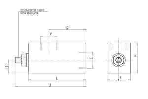 Zawór bezpieczeństwa VUBR 3/8" BSPP, Rozmiar gwintu: 3/8" 