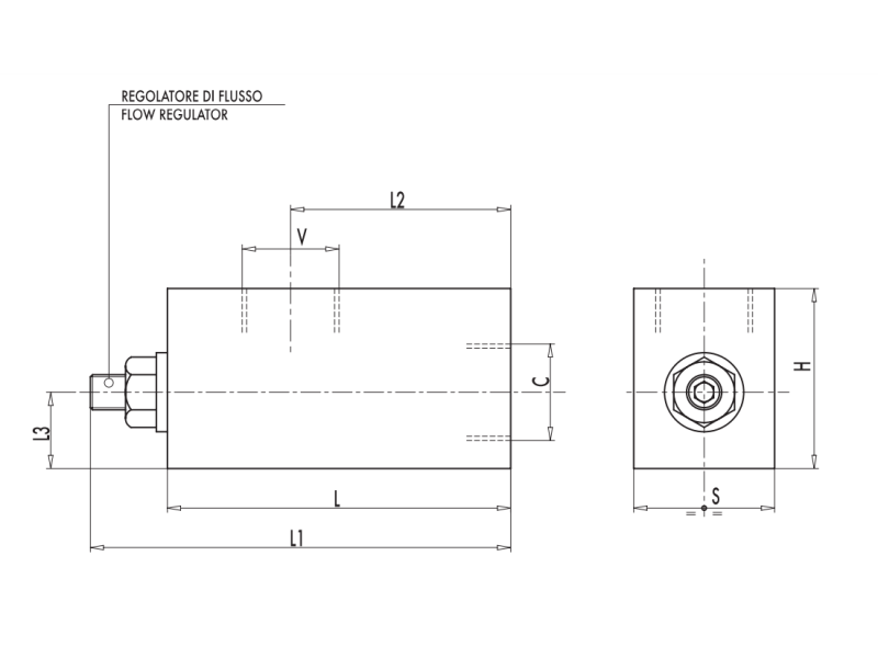 Zawór bezpieczeństwa VUBR 3/8" BSPP, Rozmiar gwintu: 3/8" 