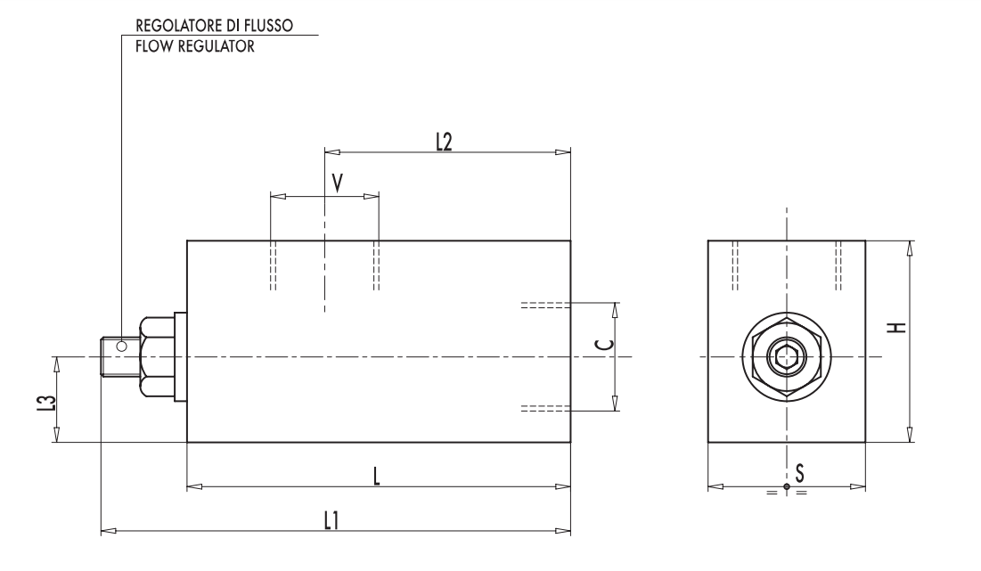 Zawór bezpieczeństwa VUBR 3/8" BSPP, Rozmiar gwintu: 3/8" 
