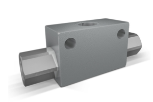 Zawór trójdrogowy VU2P 1/4" BSPP, Rozmiar gwintu: 1/4" BSP