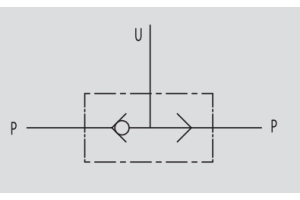 Zawór trójdrogowy VU2P 1/4" BSPP, Rozmiar gwintu: 1/4" BSP