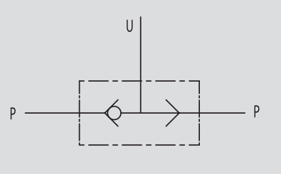 Zawór trójdrogowy VU2P 1/4" BSPP, Rozmiar gwintu: 1/4" BSP