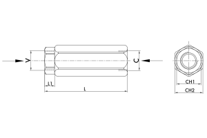 Dwukierunkowy zawór zwrotno-zabezpieczający VRC 3/8" BSPP,