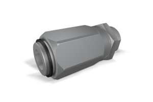 Zawór sterujący przepływem beczkowy VRF 1/4" BSPP, Rozmia