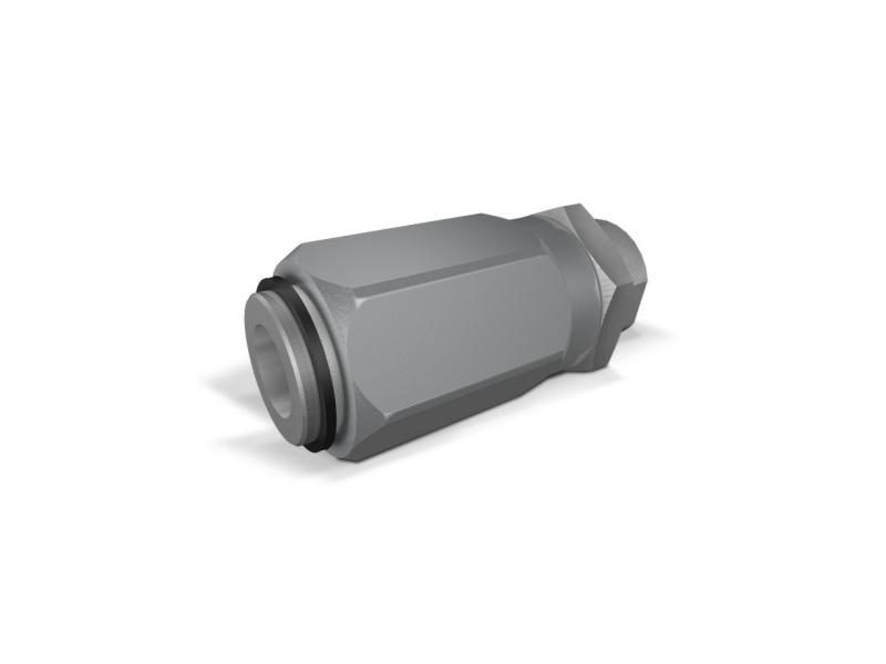 Zawór sterujący przepływem beczkowy VRF 1/4" BSPP, Rozmia