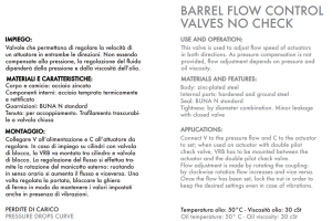 Zawór sterujący przepływem beczkowy VRB 1/4" BSPP, Rozmia