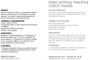 Zawór zwrotno-dławiący liniowy VUSF 1/4" BSPP, Rozmiar gw