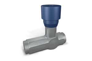 Zawór sterujący przepływem VRFU 90° 1/4" BSPP, Rozmiar g