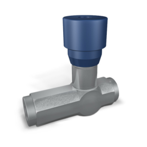 Zawór sterujący przepływem VRFU 90° 1/4" BSPP, Rozmiar g