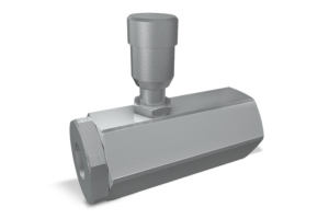 Zawór sterujący przepływem 90° 1/4" BSPP, Rozmiar gwintu