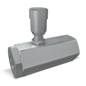 Zawór sterujący przepływem 90° 1/4" BSPP, Rozmiar gwintu