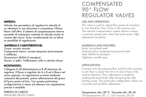 Zawór sterujący przepływem 90° 1/4" BSPP, Rozmiar gwintu