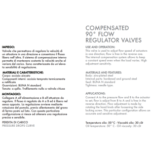 Zawór sterujący przepływem 90° 1/4" BSPP, Rozmiar gwintu