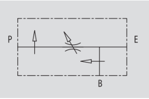 3 portowy zawór sterujący przepływem VPR3 3/8" BSPP, Rozm