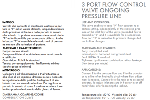 3 portowy zawór sterujący przepływem VPR3 3/8" BSPP, Rozm