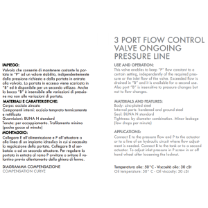 3 portowy zawór sterujący przepływem VPR3 3/8" BSPP, Rozm