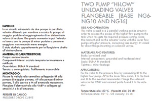 Zawór 2 pompowy odciążający  VABP FL 6, Rozmiar gwintu: 