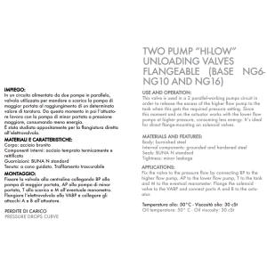 Zawór 2 pompowy odciążający  VABP FL 6, Rozmiar gwintu: 