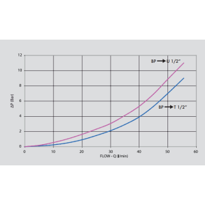 Zawór 2 pompowy odciążający lekki VEP FLP 1/2" BSPP, Roz