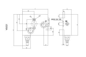 Zawór 2 pompowy odciążający lekki VEP FLP 1/2" BSPP, Roz