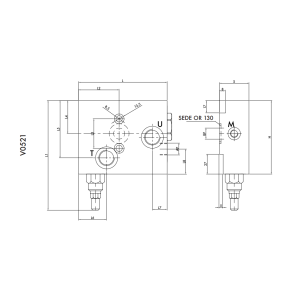 Zawór 2 pompowy odciążający lekki VEP FLP 1/2" BSPP, Roz