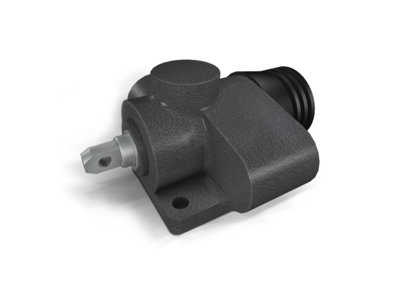 Zawór krańcowy V-FCR 2T 60, Rozmiar gwintu: 3/8" BSPP