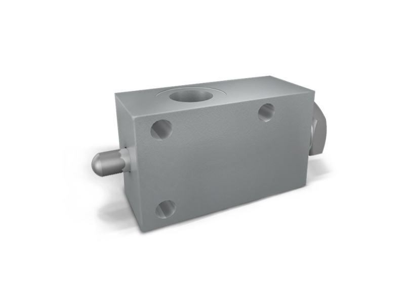 Zawór krańcowy VF-NC 3/8" BSPP, Rozmiar gwintu: 3/8" BSPP