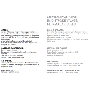 Zawór krańcowy z napędem mechanicznym V-FCC 1/2" BSPP NC,