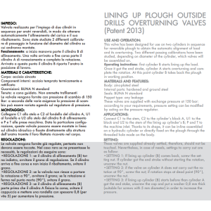 Zawór z wiertłem do pługa obrotowego VRAP 3/8" BSPP 110/1