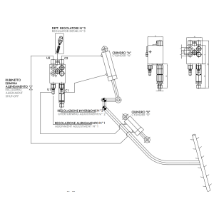 Zawór z wiertłem do pługa obrotowego VRAP 3/8" BSPP 110/1