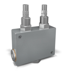 Jednodrogowy blok specjalny VNS 3/8" BSPP, Rozmiar gwintu: 3