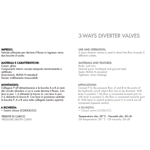 Zawór rozdzielający w 3 strony DF 3 3/8" BSPP, Rozmiar gwi