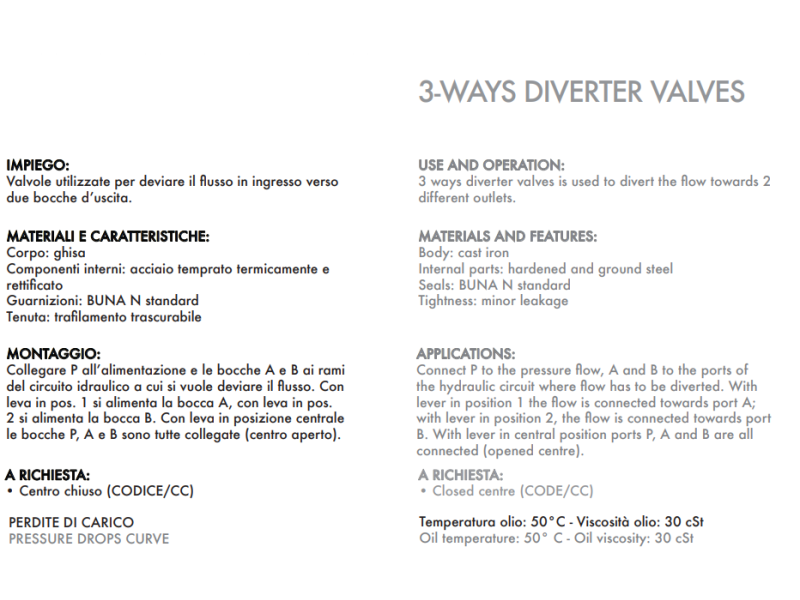 Zawór rozdzielający w 3 strony DF 3 3/8" BSPP, Rozmiar gwi