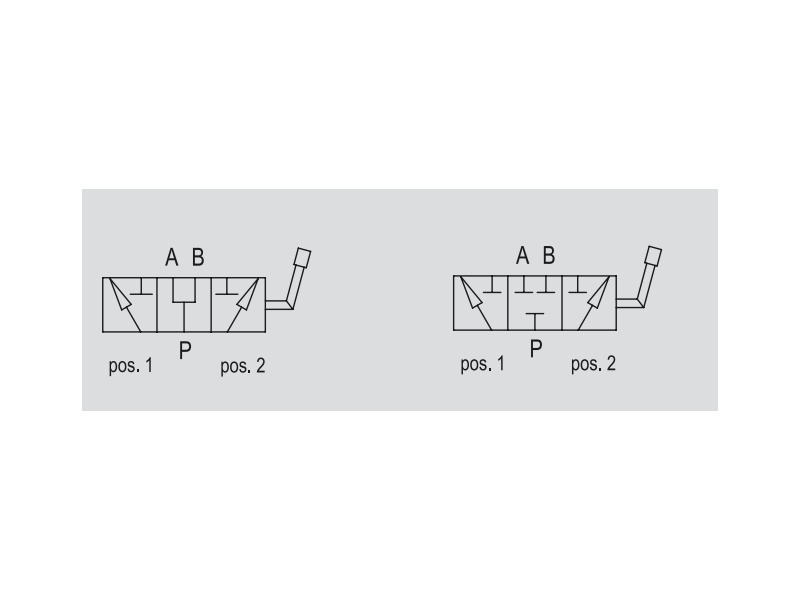 Zawór rozdzielający w 3 strony wysokiego ciśnienia DF 1/4