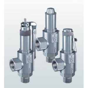 Zawór bezpieczeństwa Seria 461, Rozmiar gwintu (2): 3/8" B