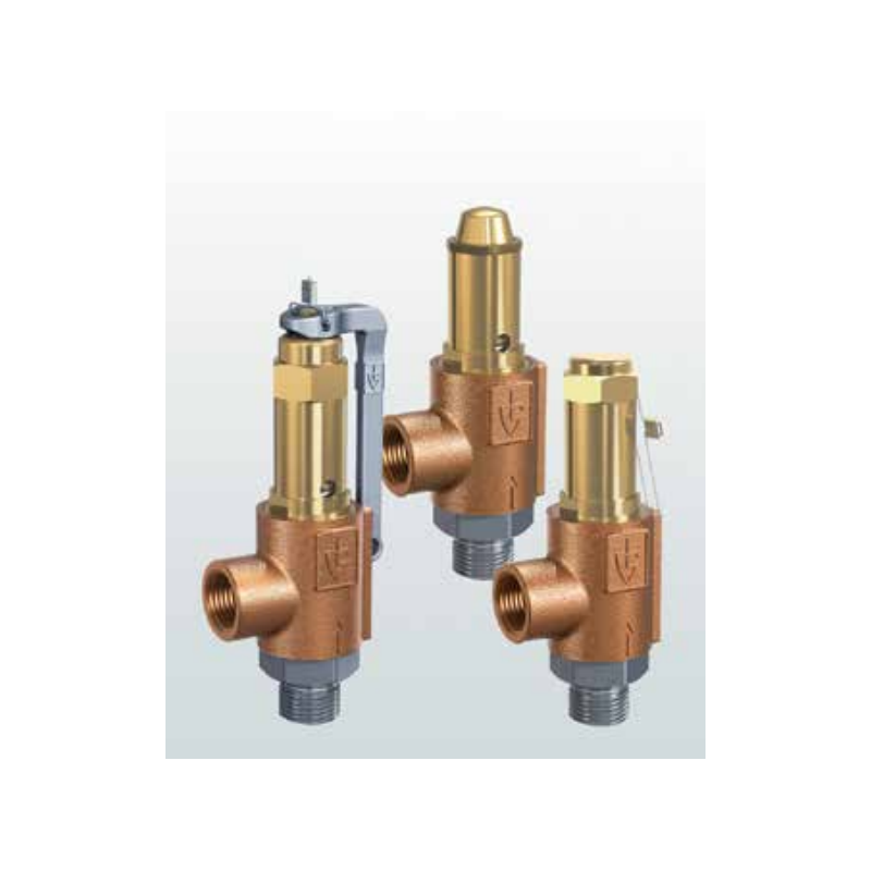 Zawór bezpieczeństwa Seria 861, Rozmiar gwintu (2): 3/8" B