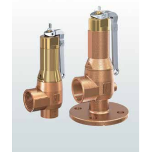 Zawór bezpieczeństwa Seria 645, Rozmiar gwintu (2): 1/2" B