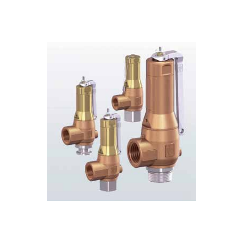 Zawór bezpieczeństwa Seria 6420, Rozmiar gwintu (2): 3/4" 