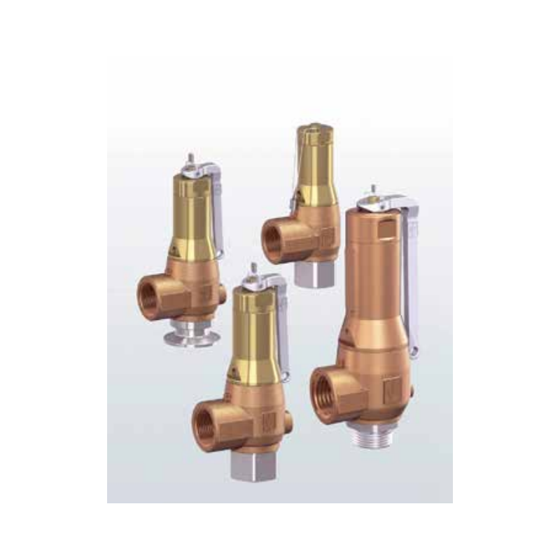 Zawór bezpieczeństwa Seria 6450, Rozmiar gwintu (2): 3/4" 