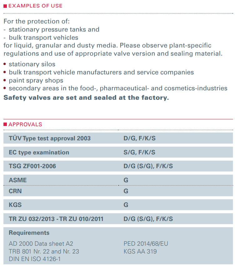 Zawór bezpieczeństwa Seria 413, Rozmiar gwintu (2): 1/2" B